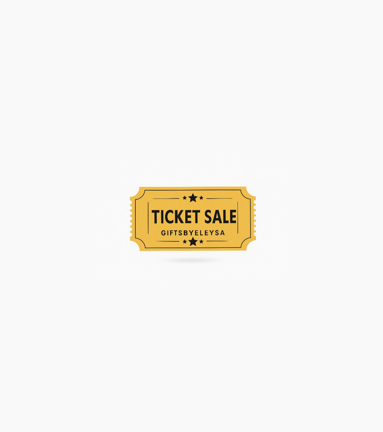 Entree Ticket - Sale Event 28 september